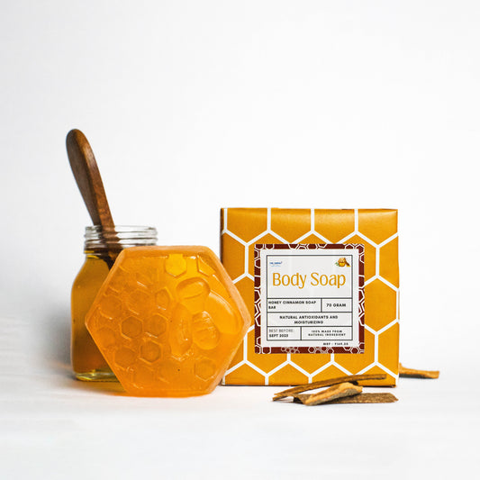 Honey Cinnamon Soap with Rosewood