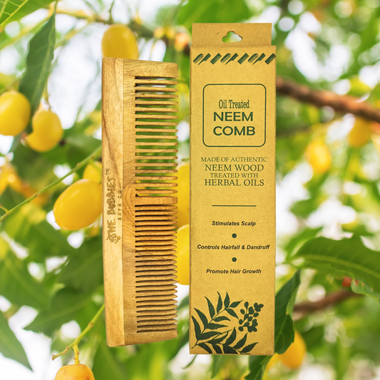 Oil-Infused Neem Bamboo Detangling Comb: Your Key to Beautiful, Healthy Hair