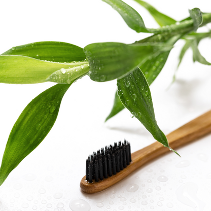 Charcoal-Boosted Bamboo Toothbrush: Enhancing Your Oral Care Ritual