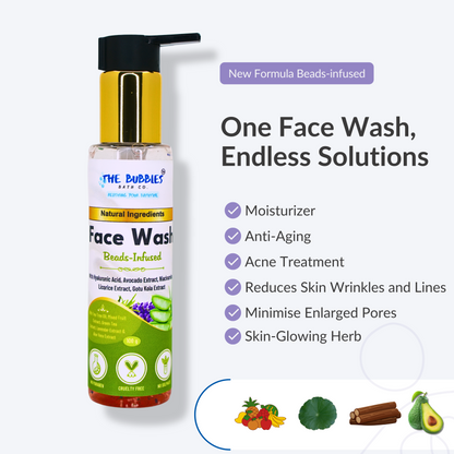 All-in-One Beads-Infused Face Wash (100 ml)