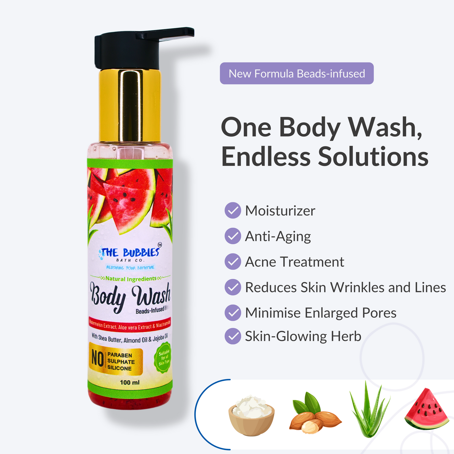 All-in-One Beads-Infused Body Wash (100 ml)