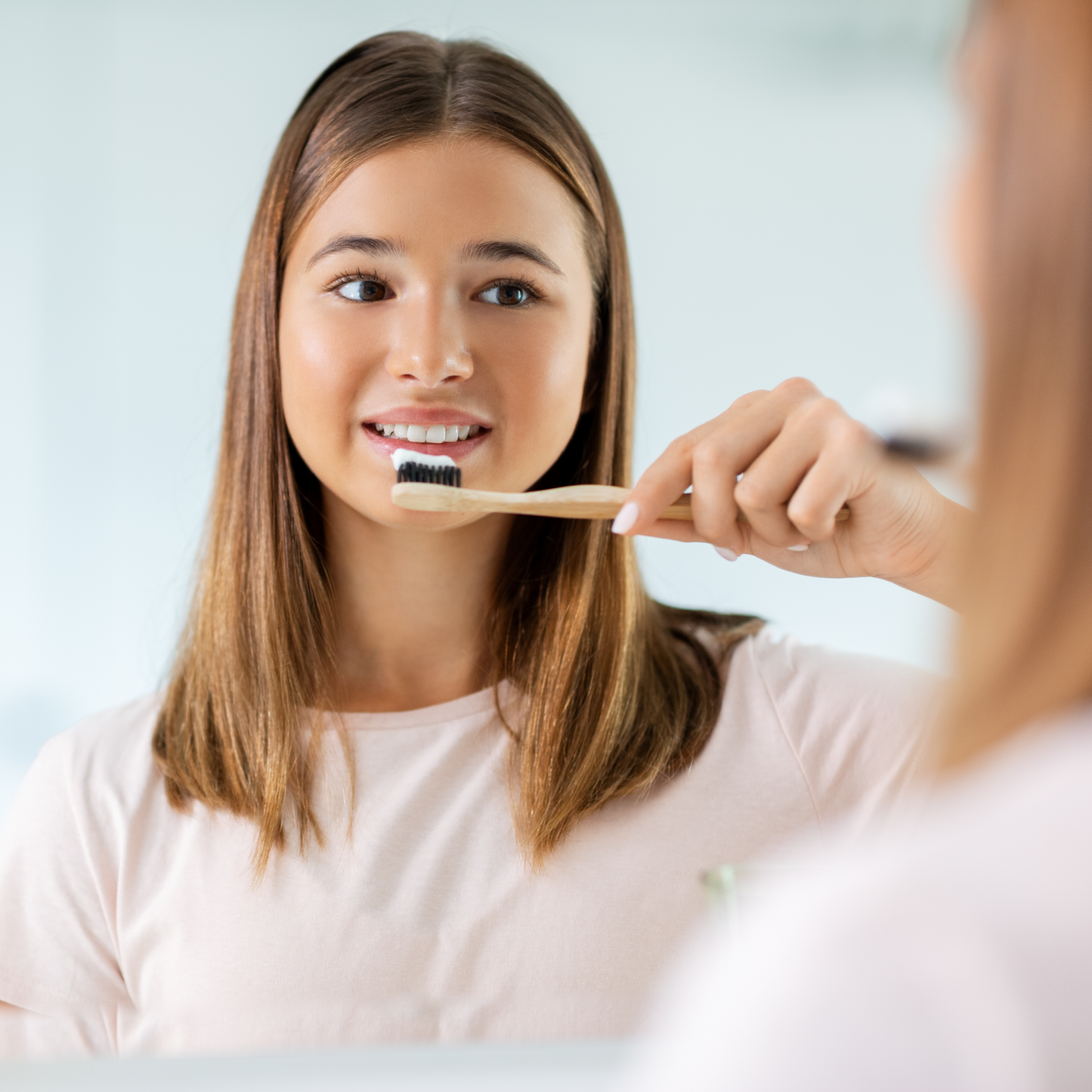 Charcoal-Boosted Bamboo Toothbrush: Enhancing Your Oral Care Ritual