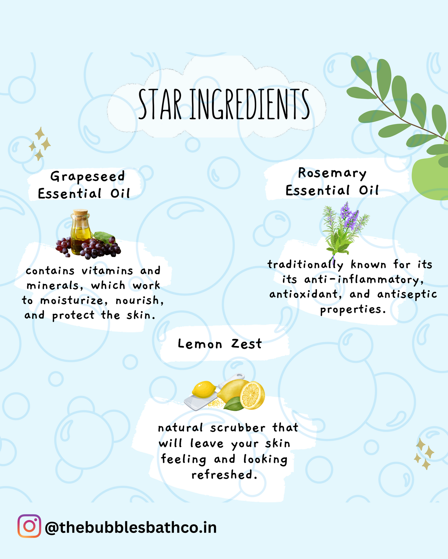 Star ingredients lemon soap